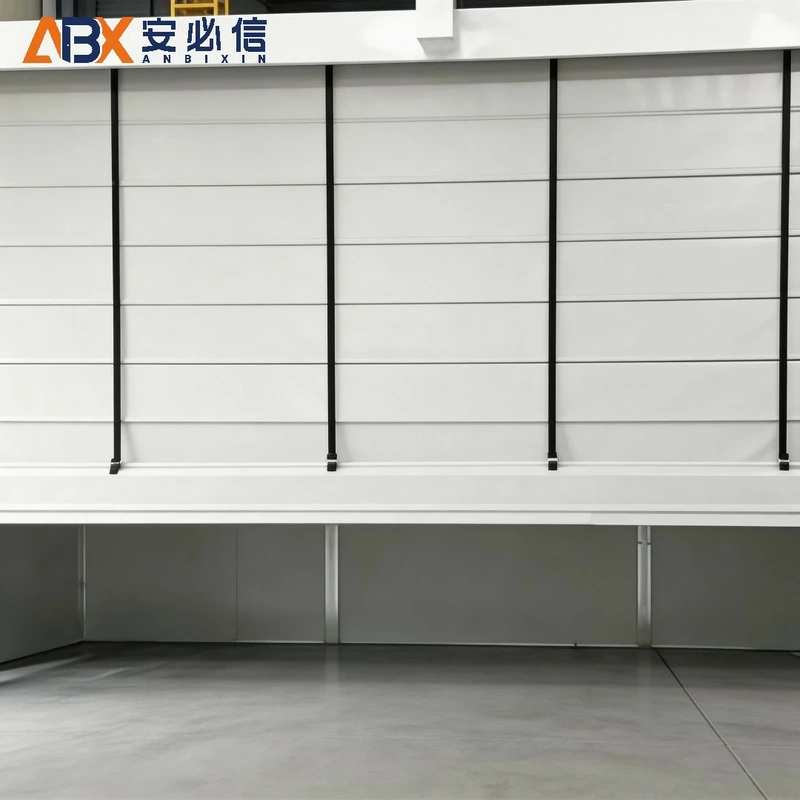 乌兰察布软帘堆积门项目案例｜安必信工业门厂家